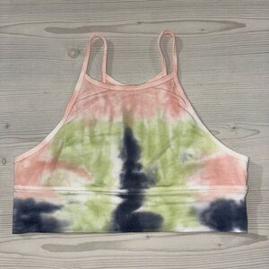 SO Multicolor Tie-Dye Bralette